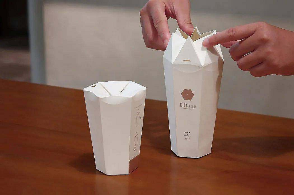 可降解多功能紙杯工業(yè)設計-產品外觀設計-產品設計