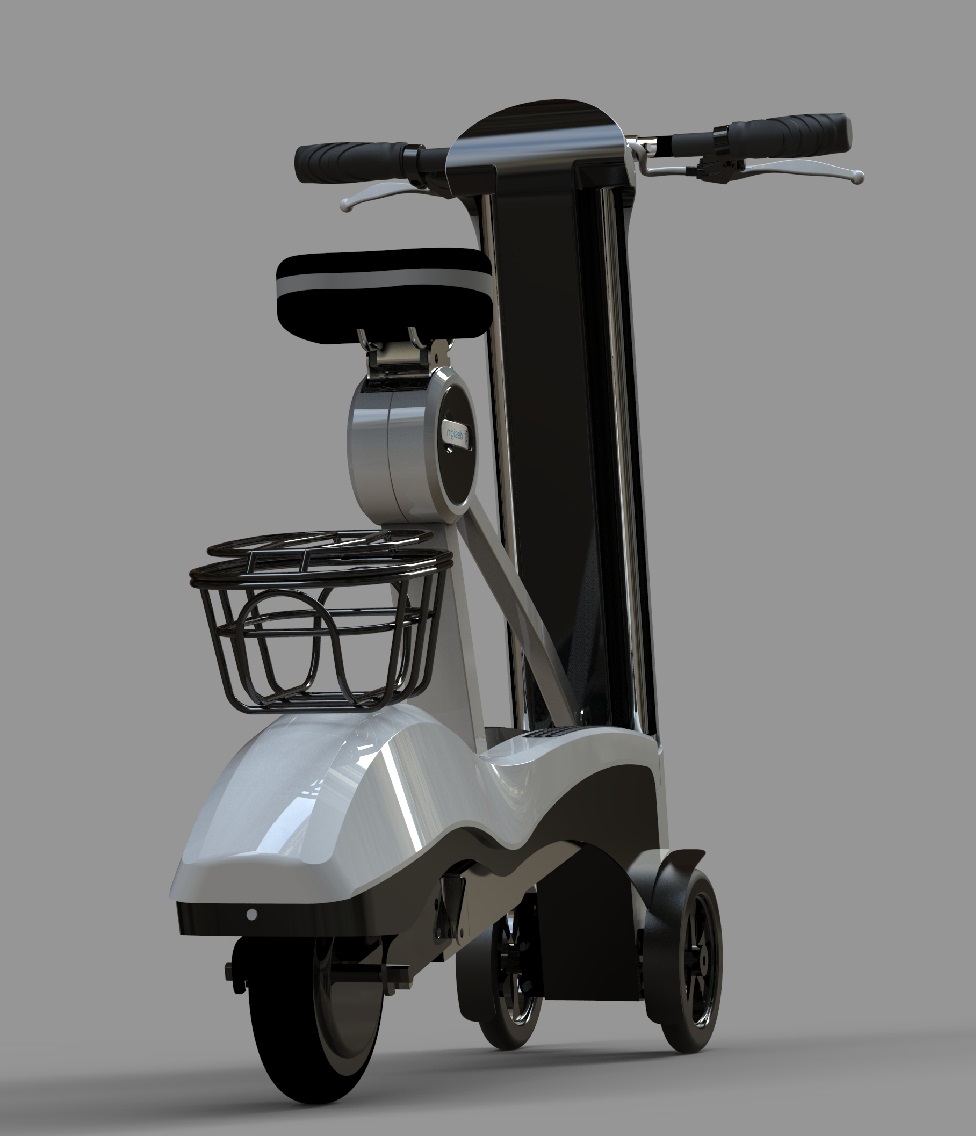 折疊電動車外觀結(jié)構(gòu)設(shè)計