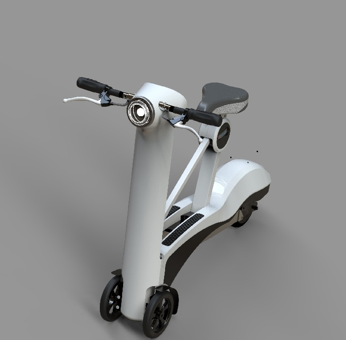折疊電動(dòng)車外觀結(jié)構(gòu)設(shè)計(jì)