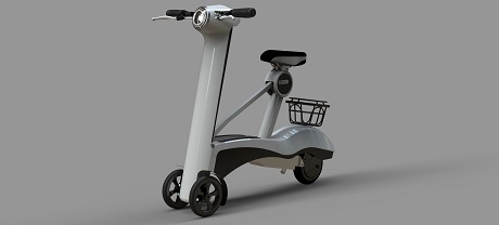 可折疊電動車外觀設計